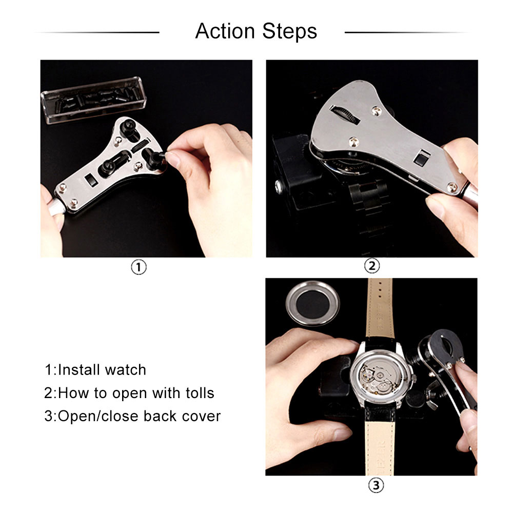 BERNY Peralatan Perbaikan Jam  - Spring Bar Tool Set ulasan dan harga