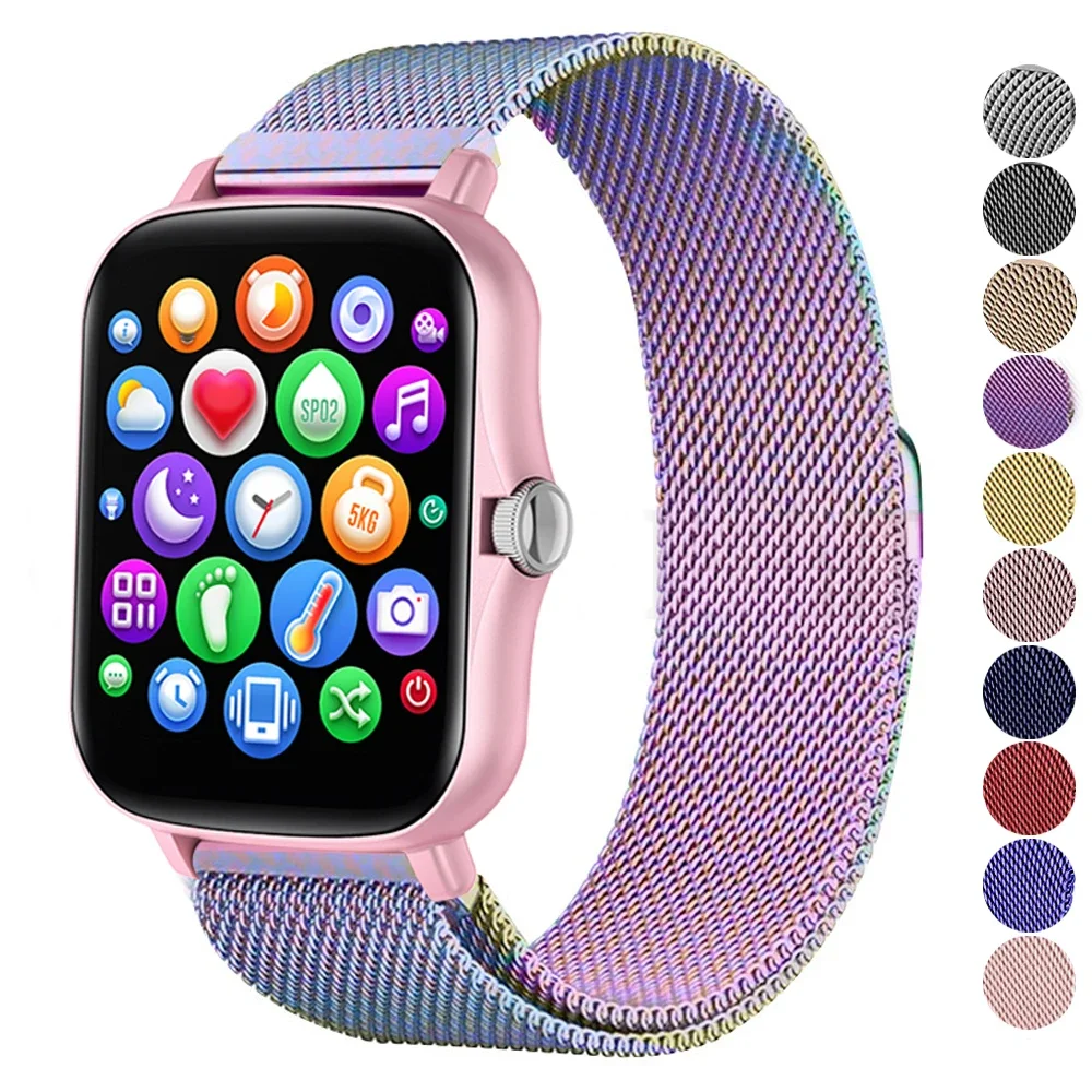 Tali 20Mm untuk Amazfit GTS 4/ - Milanese Loop Magnetic ulasan dan harga