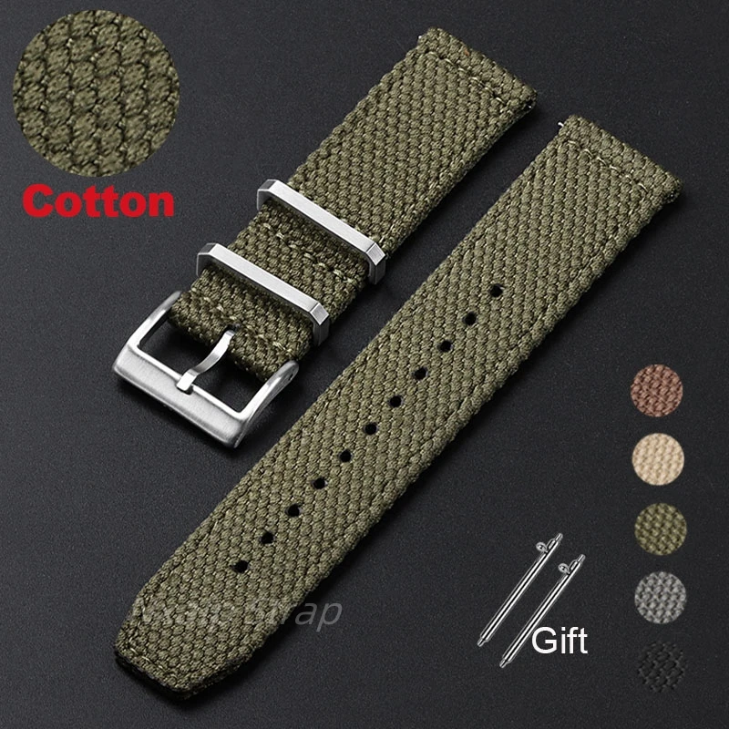 Jam tangan pria katun nilon 20 - Nato Strap Nylon ulasan dan harga