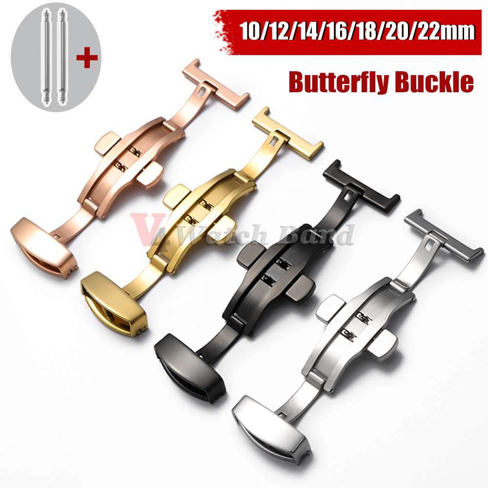 Tali Jam Tangan dengan Gesper  - Butterfly Clasp Deployant ulasan dan harga