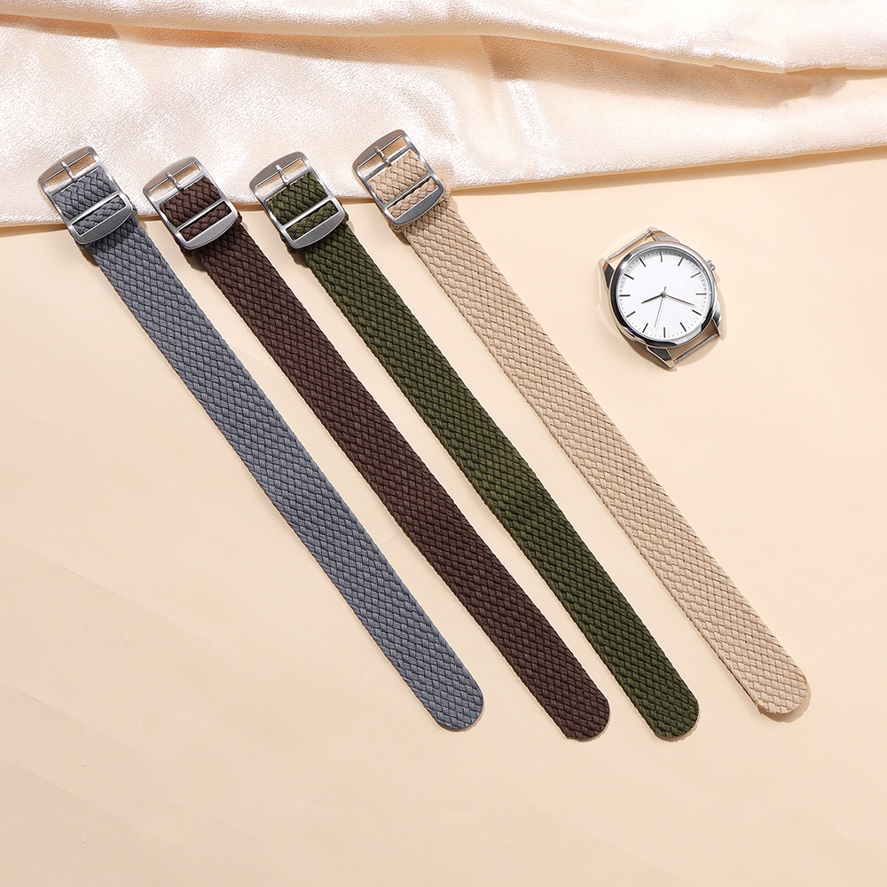 Tali Jam Tangan Kanvas Tenun N - Perlon Strap Woven ulasan dan harga