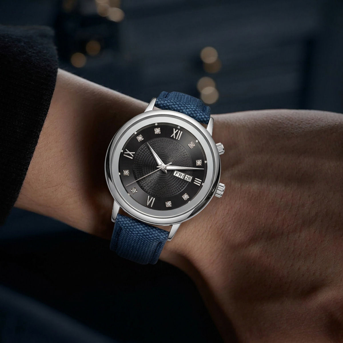 Tali Jam Tangan Kulit Nilon 18 - Canvas Strap Watch ulasan dan harga