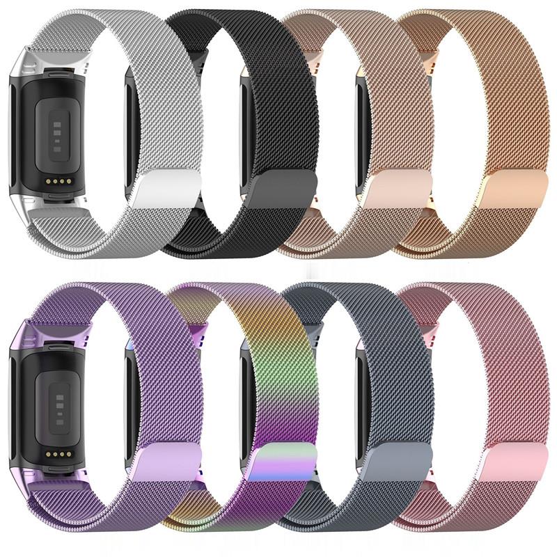 Gelang logam untuk Fitbit Char - Milanese Loop Magnetic ulasan dan harga