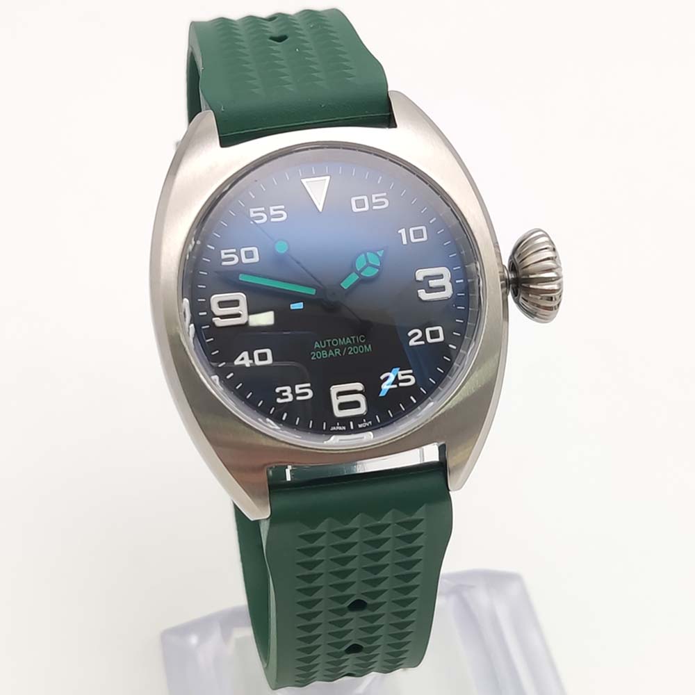 Jam Tangan Fashion 36MM dengan - Rubber Strap Diver ulasan dan harga