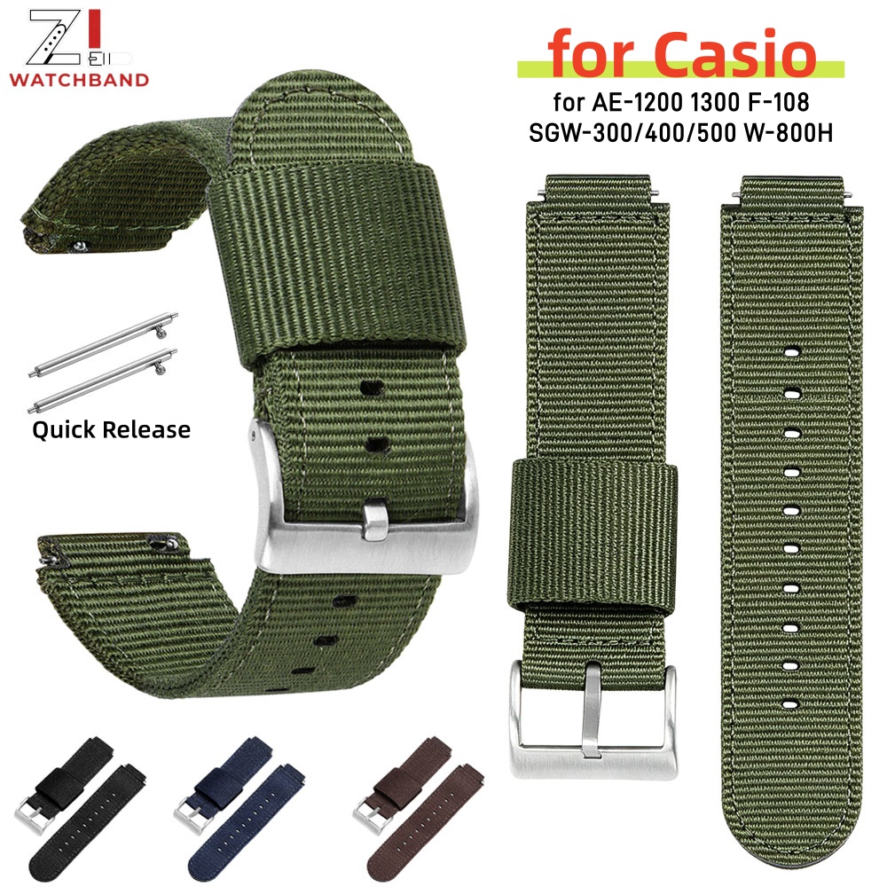 Tali Jam Tangan Nilon Kanvas 1 - Canvas Strap Watch ulasan dan harga