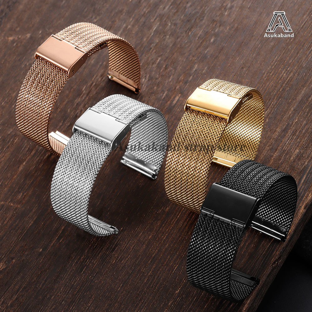 Tali Jam Tangan Stainless Stee - Mesh Strap Metal ulasan dan harga