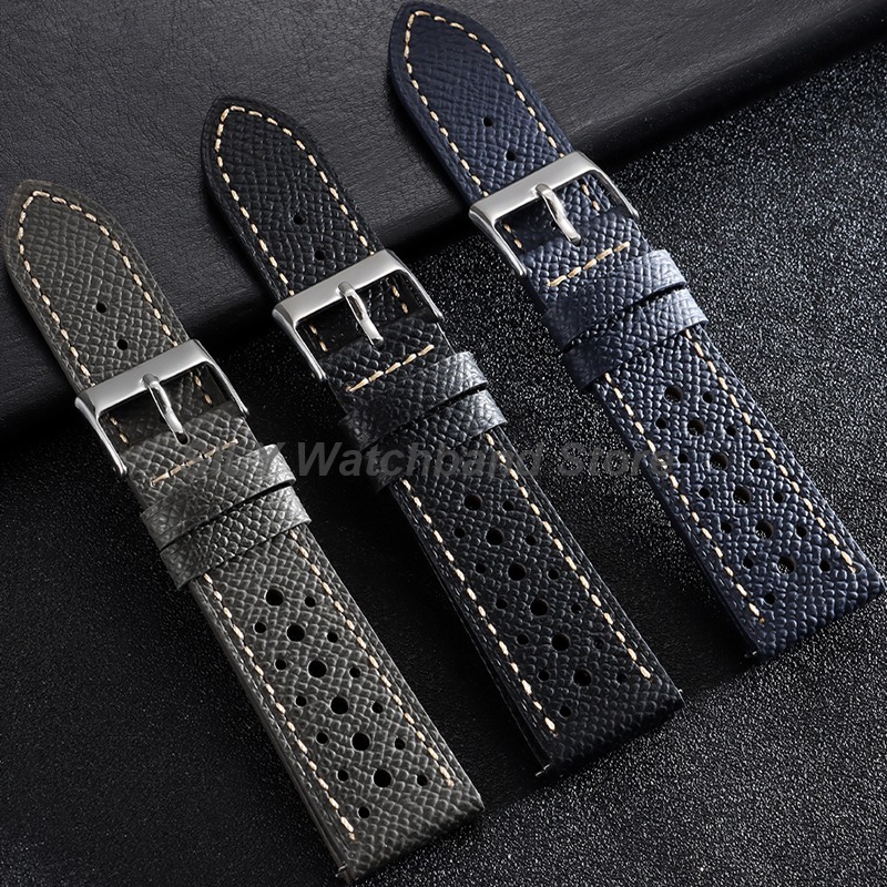 18mm 19mm 20mm 22mm Tali Jam K - Leather Strap Quick Release ulasan dan harga