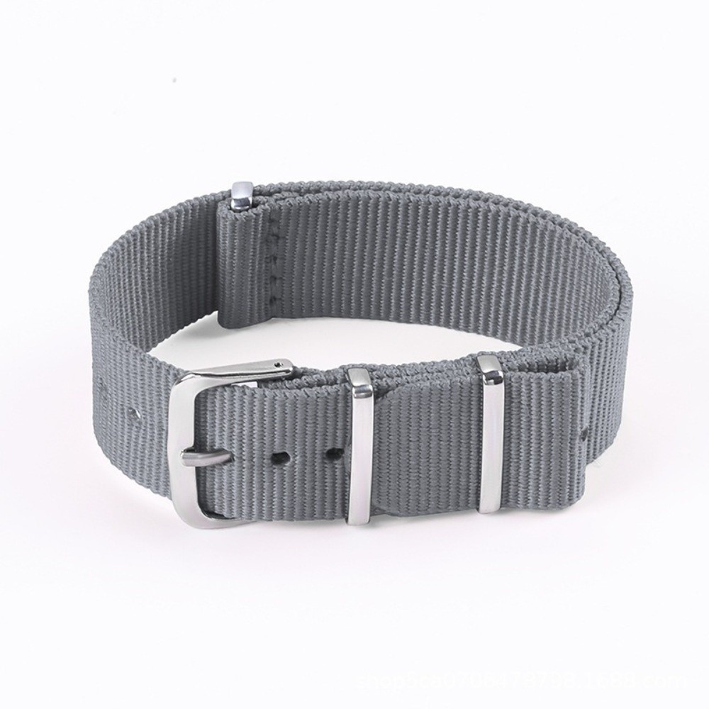 14/16/18/20/22Mm Gelang Jam Ta - Nato Strap Nylon ulasan dan harga